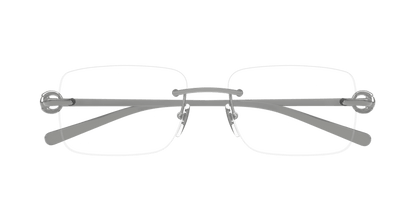 Gunmetal Eyeglasses Gucci 889652498508