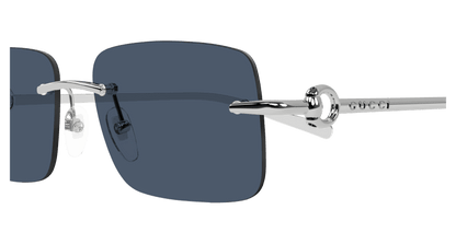 Silver Sunglasses Gucci 889652498485