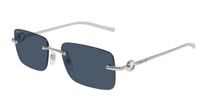 Silver Sunglasses Gucci 889652498485