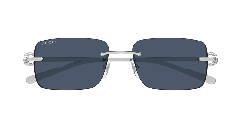 Silver Sunglasses Gucci 889652498485