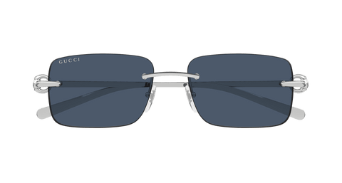 Silver Sunglasses Gucci 889652498485