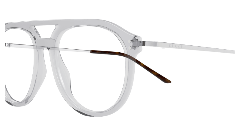Grey Eyeglasses Gucci 889652499765