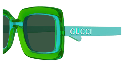 Green Sunglasses Gucci 889652500171