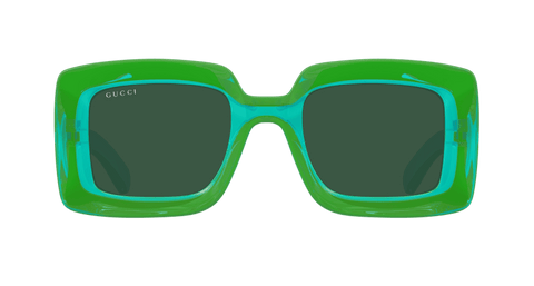 Green Sunglasses Gucci 889652500171