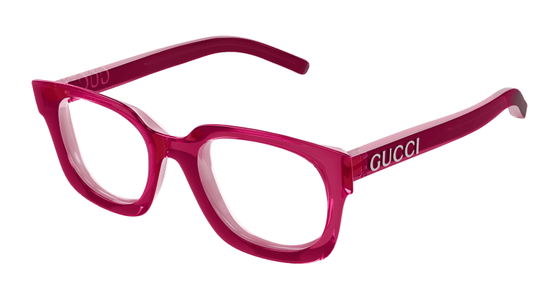 Red Eyeglasses Gucci 889652500379