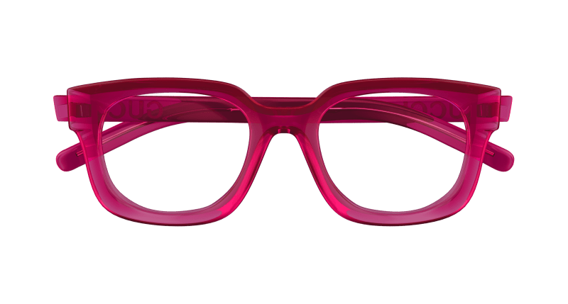 Red Eyeglasses Gucci 889652500379