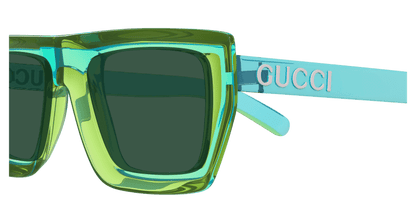 Green Sunglasses Gucci 889652500331