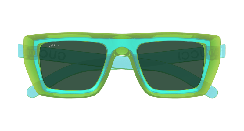 Green Sunglasses Gucci 889652500331