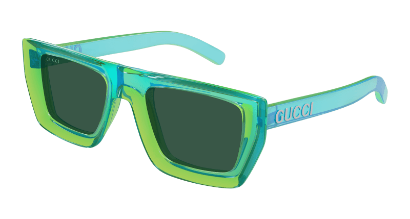 Green Sunglasses Gucci 889652500331
