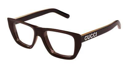 Brown Eyeglasses Gucci 889652500393