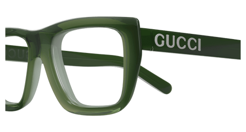 Green Eyeglasses Gucci 889652500416