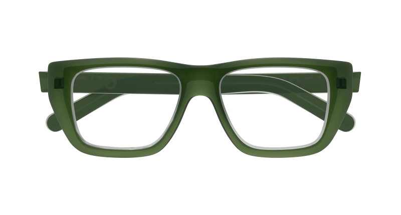 Green Eyeglasses Gucci 889652500416