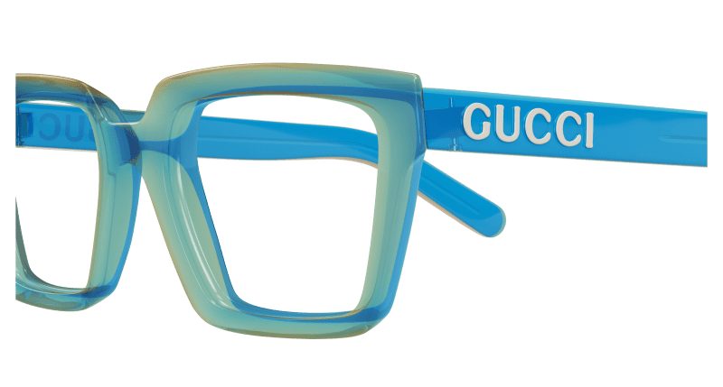 Blue Eyeglasses Gucci 889652500447