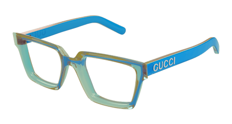 Blue Eyeglasses Gucci 889652500447