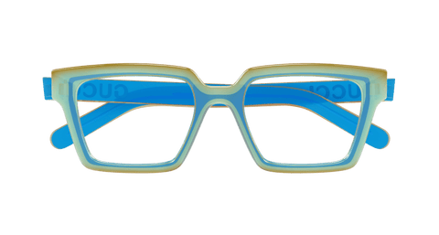 Blue Eyeglasses Gucci 889652500447