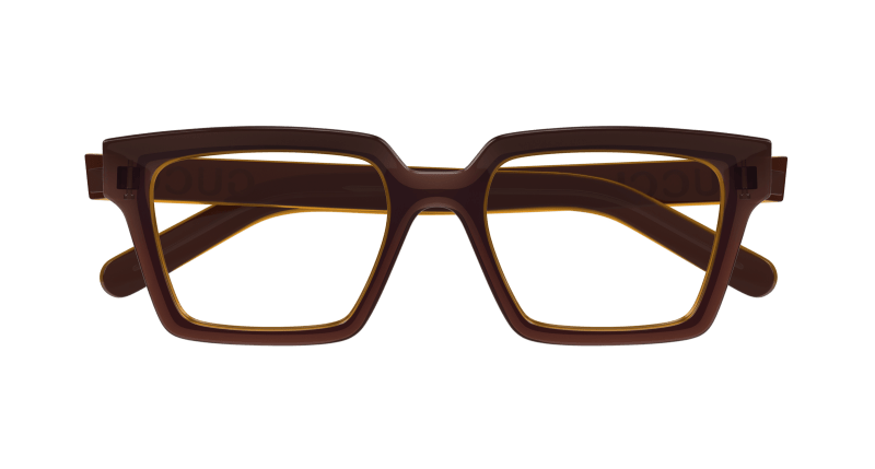 Brown Eyeglasses Gucci 889652500430