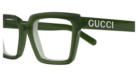 Green Eyeglasses Gucci 889652500454