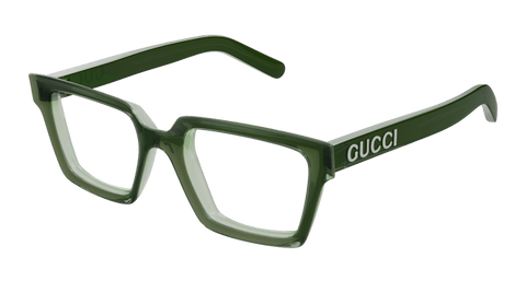 Green Eyeglasses Gucci 889652500454