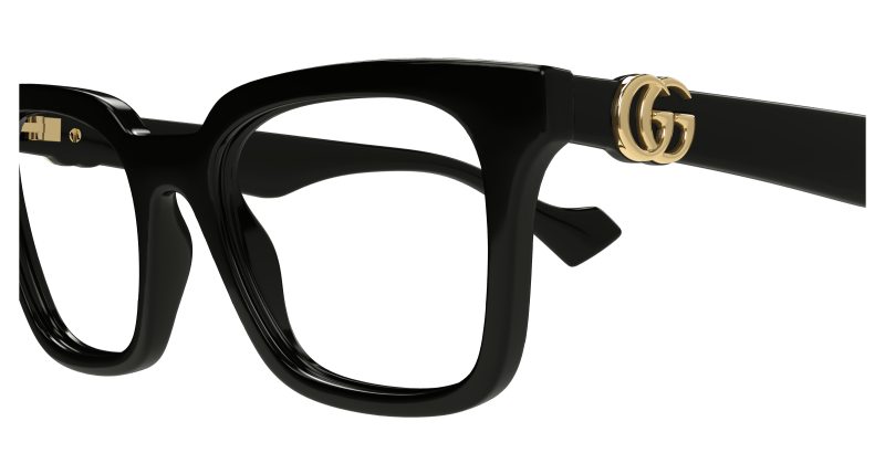 Black Eyeglasses Gucci 889652500836