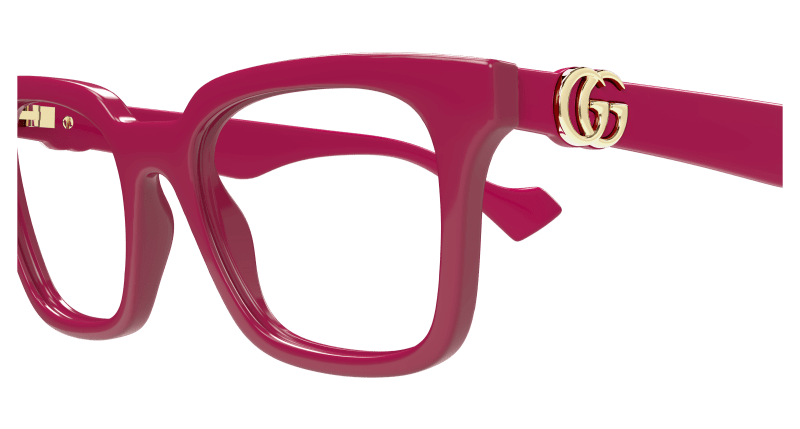 Red Eyeglasses Gucci 889652500744