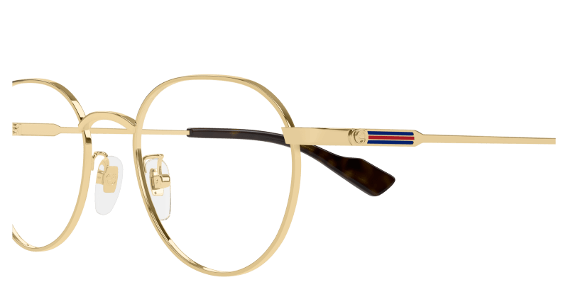 Gold Eyeglasses Gucci 889652502632