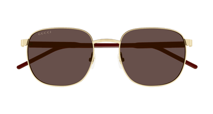 Gold Sunglasses Gucci 889652528014