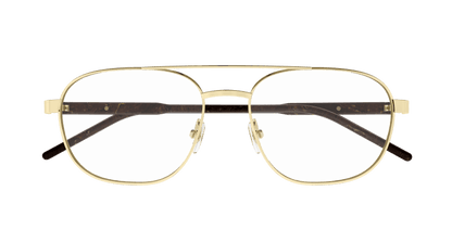 Gold Eyeglasses Gucci 889652528045