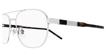 Silver Eyeglasses Gucci 889652528038