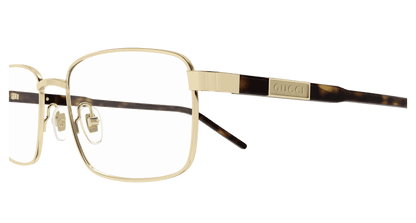 Gold Eyeglasses Gucci 889652528076