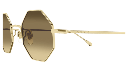 Gold Sunglasses Gucci 889652526737