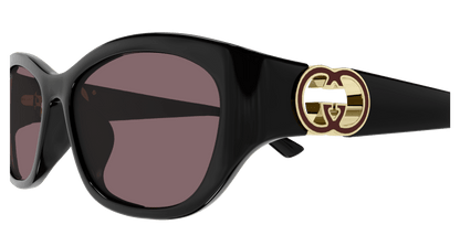 Black Sunglasses Gucci 889652554013