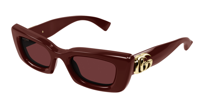 Burgundy Sunglasses Gucci 889652527161