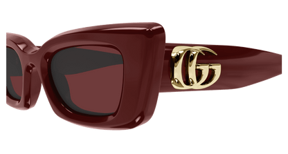 Burgundy Sunglasses Gucci 889652527161