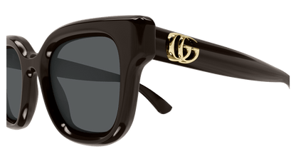 Brown Sunglasses Gucci 889652527222