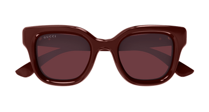 Burgundy Sunglasses Gucci 889652527215