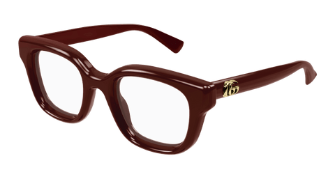 Burgundy Eyeglasses Gucci 889652530611