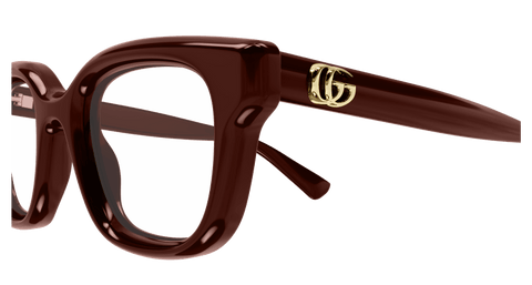 Burgundy Eyeglasses Gucci 889652530611