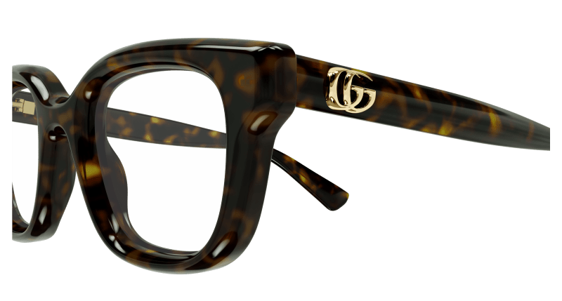 Havana Eyeglasses Gucci 889652530604