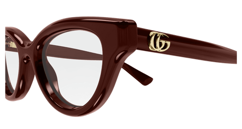 Burgundy Eyeglasses Gucci 889652530291