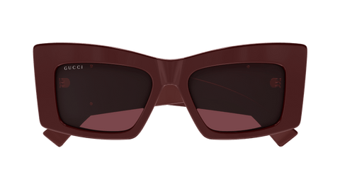 Burgundy Sunglasses Gucci 889652528779