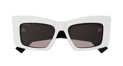 White Sunglasses Gucci 889652528786