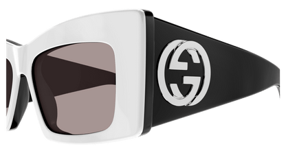 White Sunglasses Gucci 889652528786