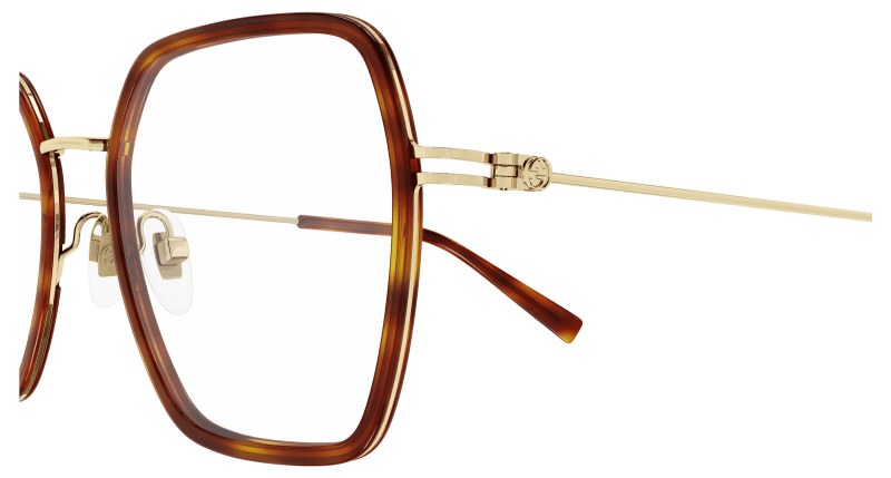 Havana Eyeglasses Gucci 889652529196
