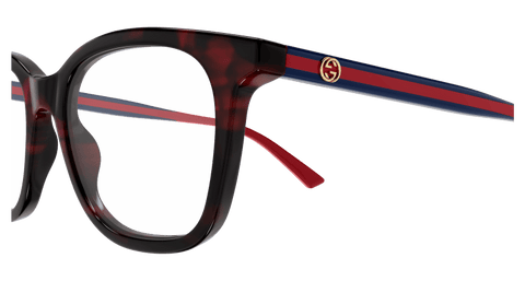 Havana Eyeglasses Gucci 889652531199