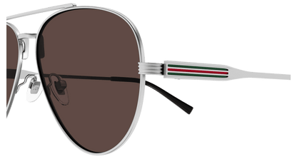 Gunmetal Sunglasses Gucci 889652530000