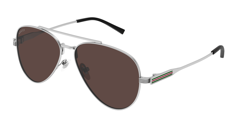 Gunmetal Sunglasses Gucci 889652530000