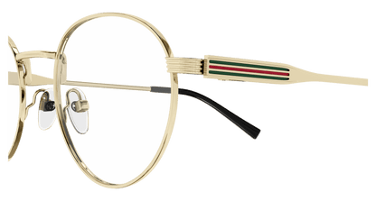 Gold Eyeglasses Gucci 889652530123