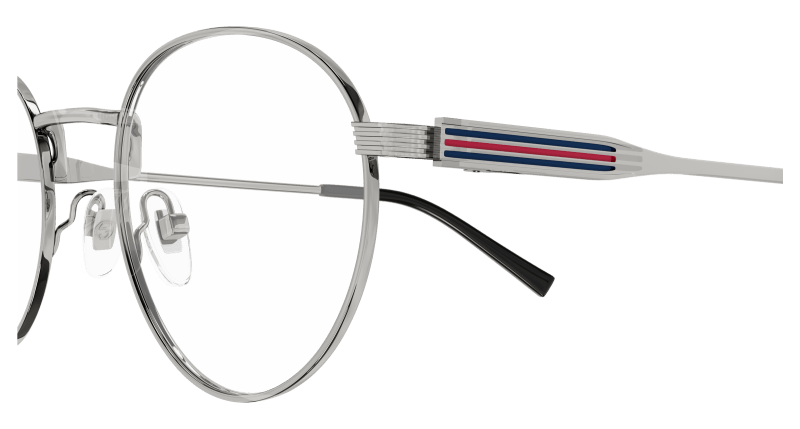 Gunmetal Eyeglasses Gucci 889652530147