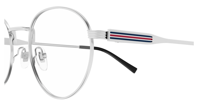 Silver Eyeglasses Gucci 889652530130