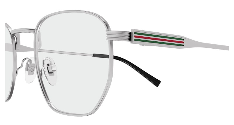 Gunmetal Eyeglasses Gucci 889652530161